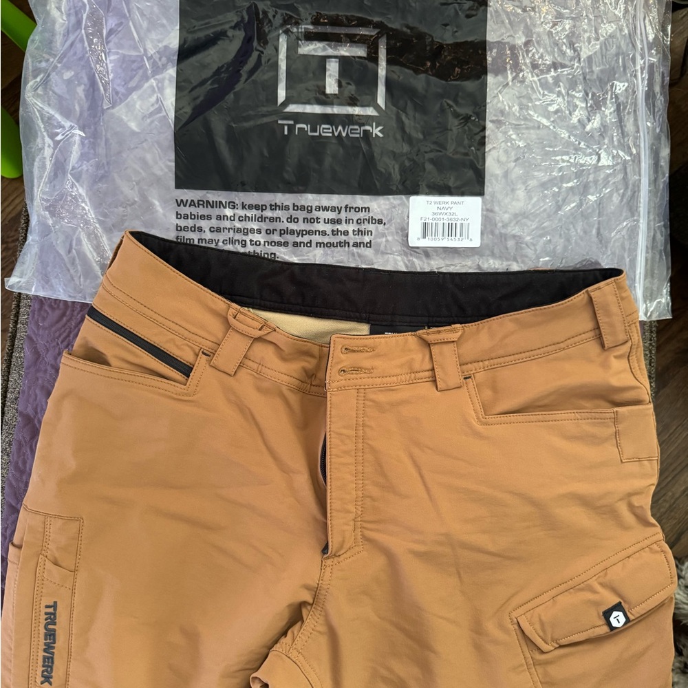 Men's Brown Utility Pants 38W x 32L